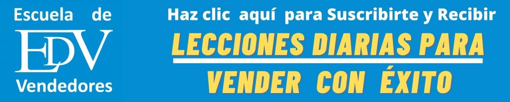 Boletín Lecciones Diarias para Vender con Éxito