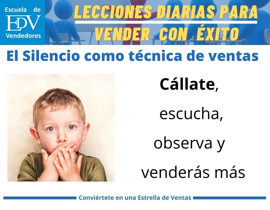 En este momento estás viendo Tres (3)  beneficios  de usar el silencio en el proceso de ventas