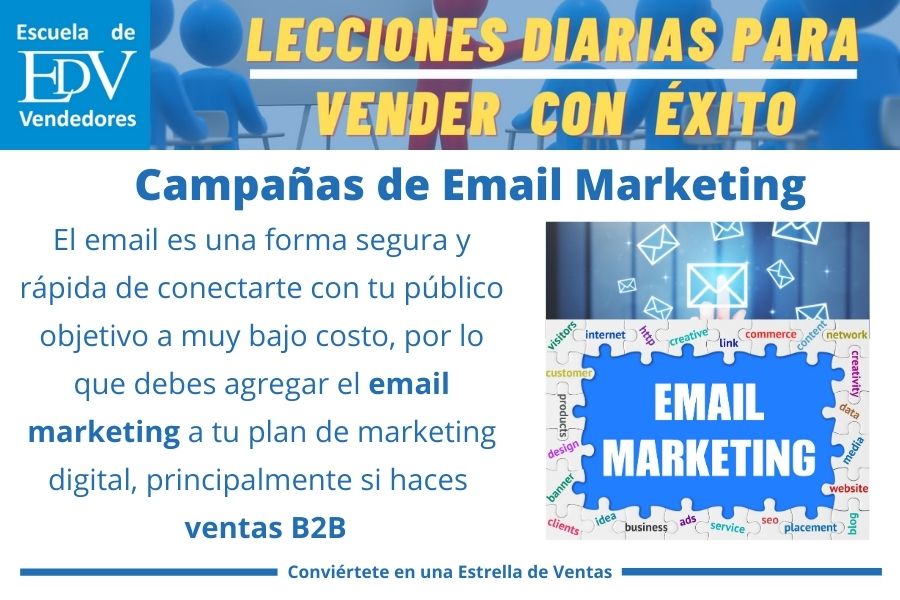 En este momento estás viendo El email marketing: La herramienta más efectiva para maximizar las ventas B2B en la era digital.