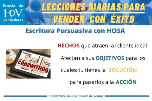Lee más sobre el artículo Cómo utilizar los hechos para escribir persuasivamente con HOSA – Otra fórmula copywriting