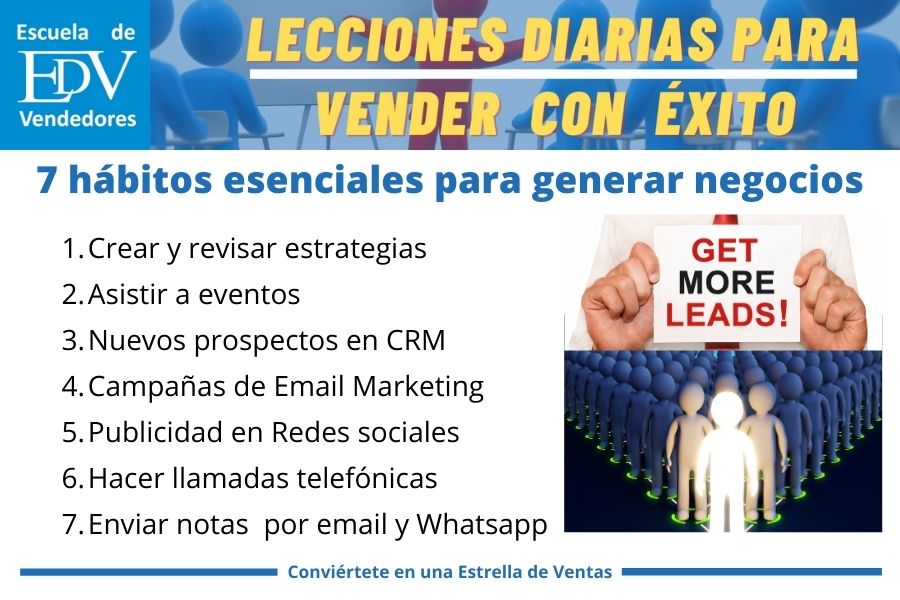 En este momento estás viendo Los 7 hábitos esenciales para generar negocios