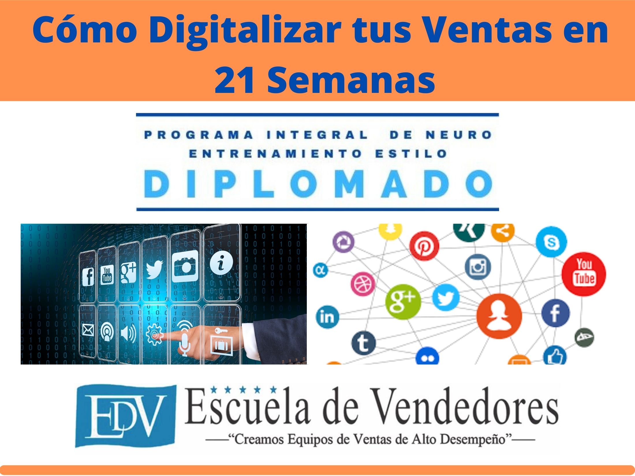 Como digitalizar tus ventas en 21 semanas