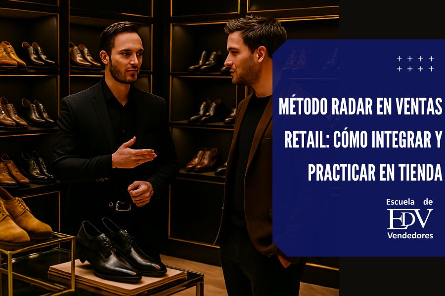 En este momento estás viendo Método RADAR en ventas retail: cómo integrar y practicar en tienda