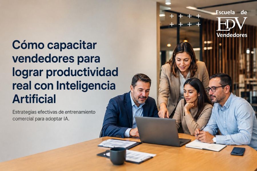 En este momento estás viendo Entrenamiento comercial para adoptar IA y producir más
